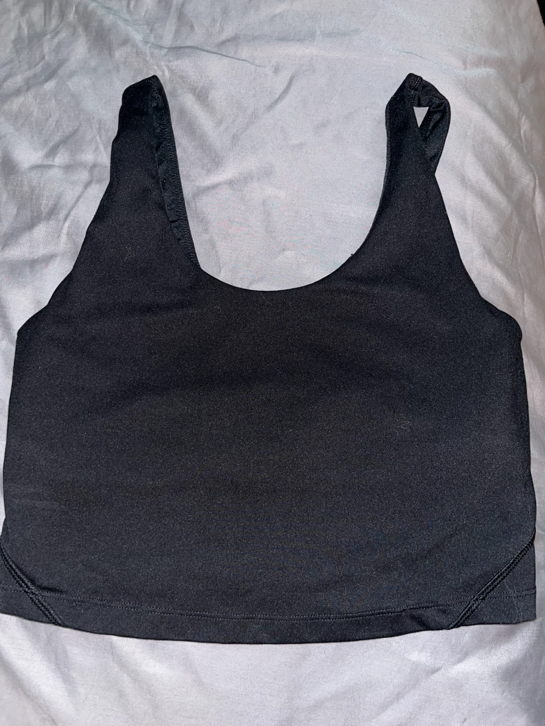 athletic cropped tank
