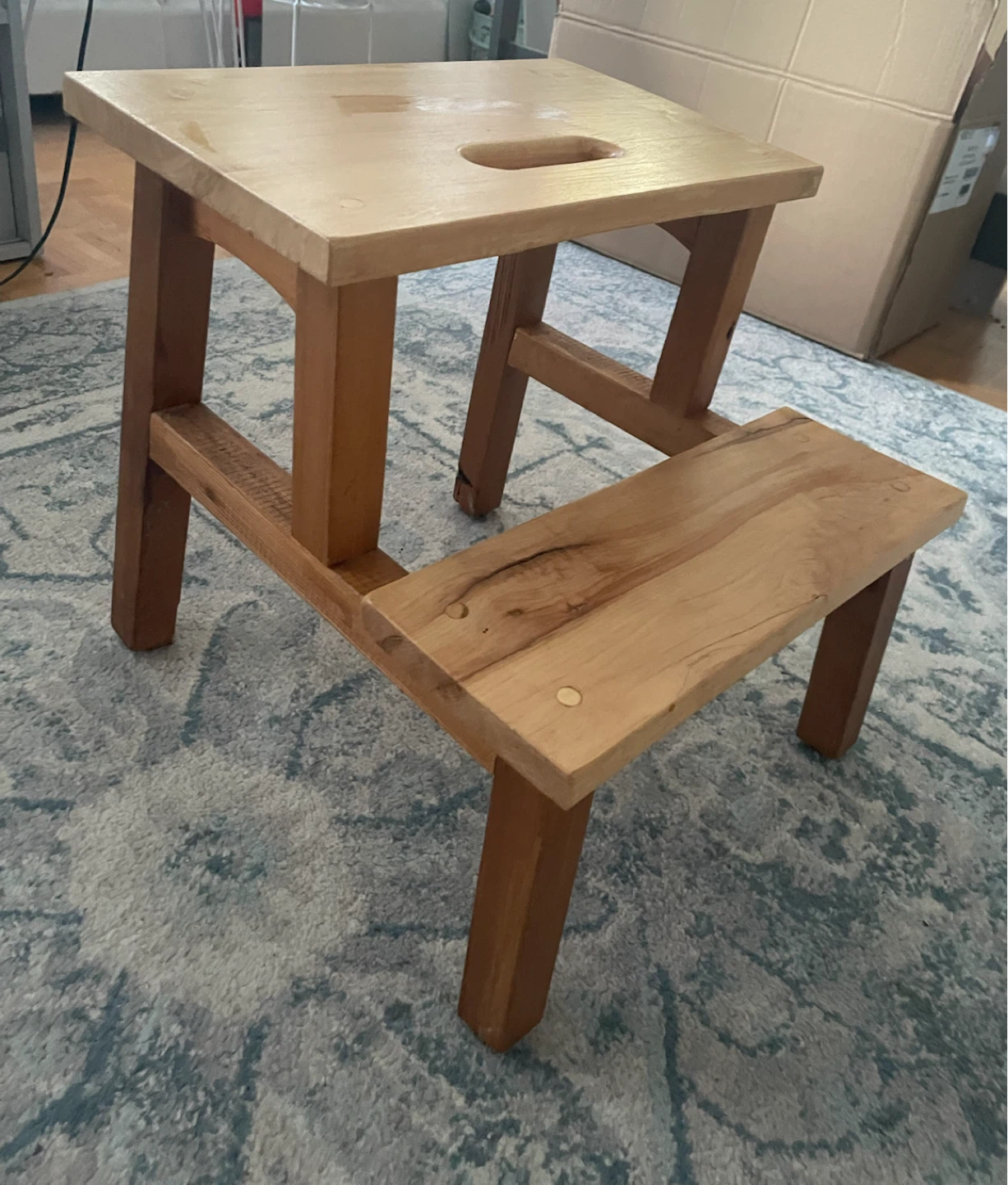 Wooden Step Stool
