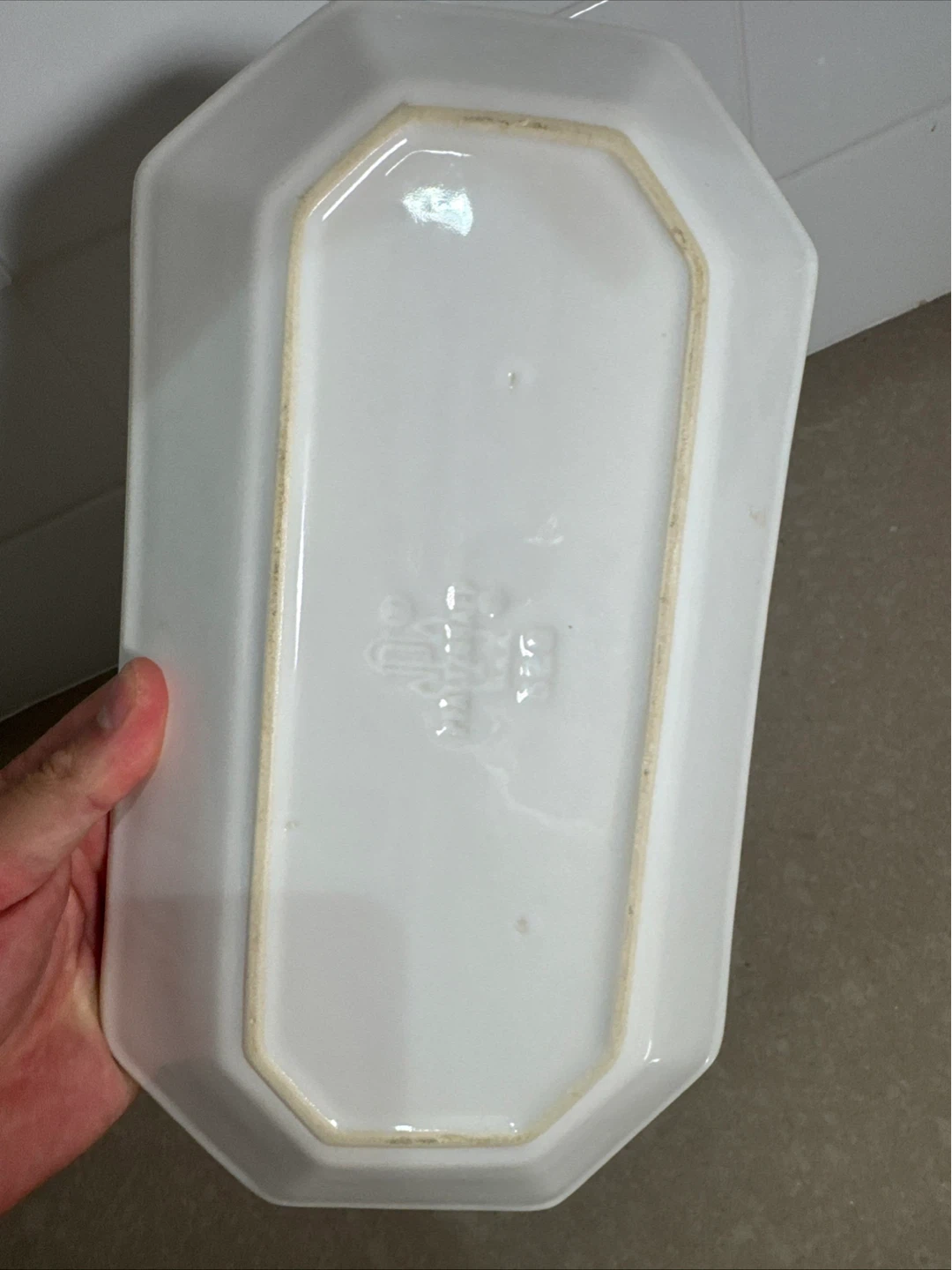 White Rectangular Serving Dish - photo 3