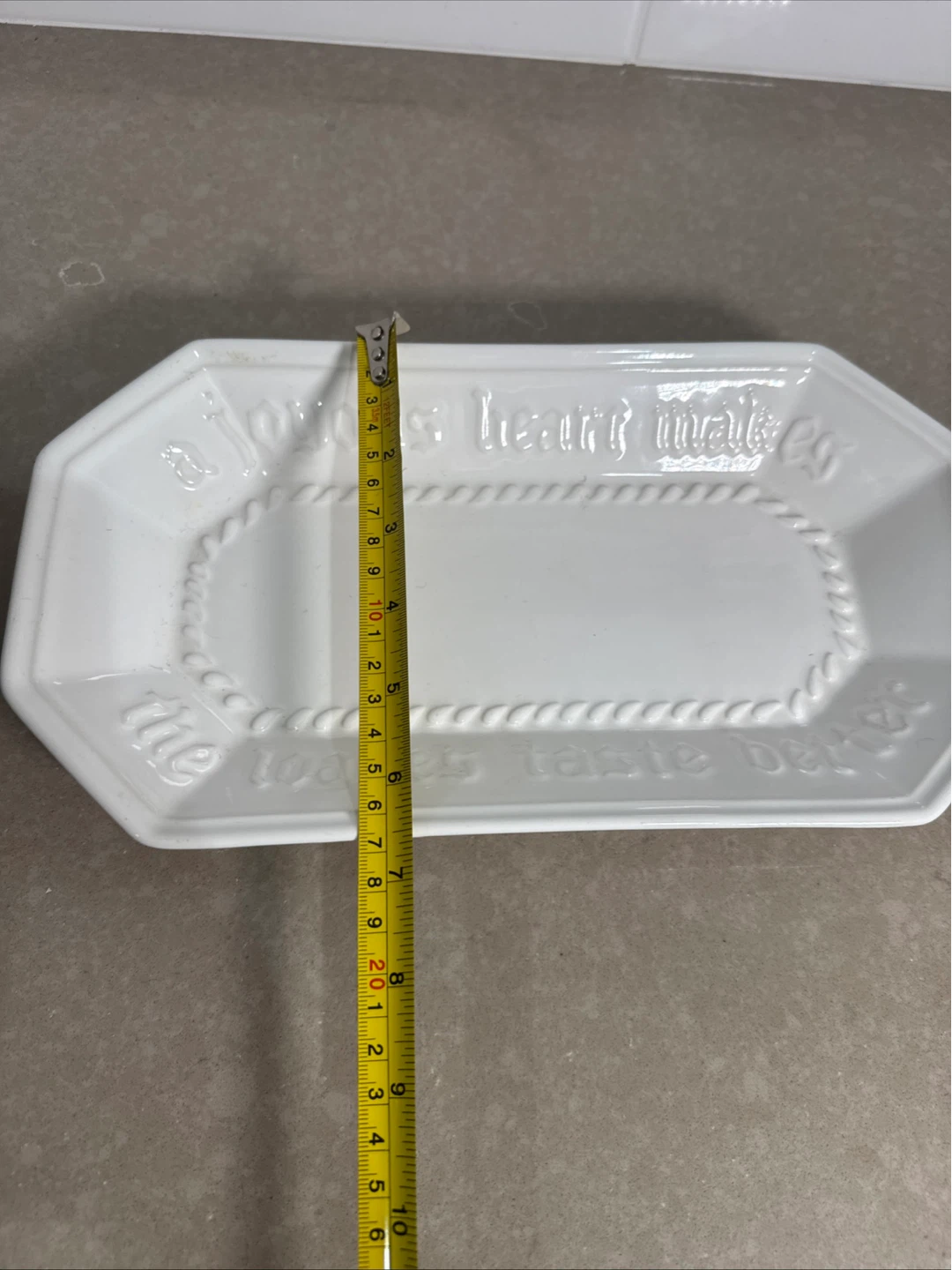 White Rectangular Serving Dish - photo 5