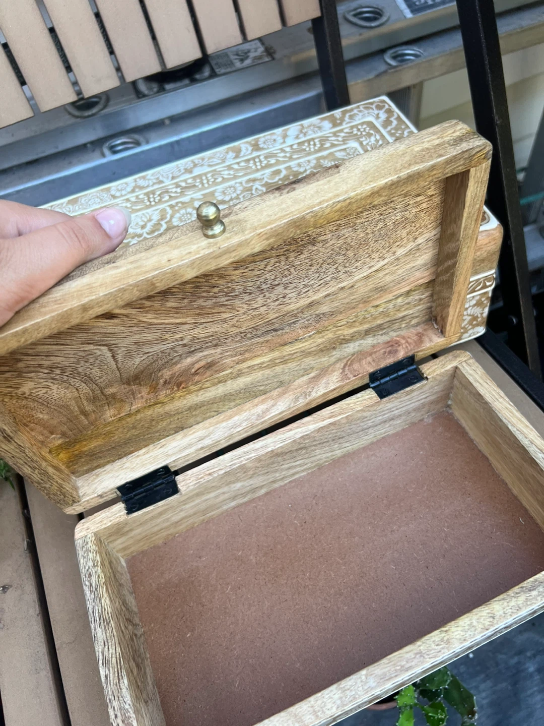 Set of 2 Decorative Wooden Boxes - photo 3