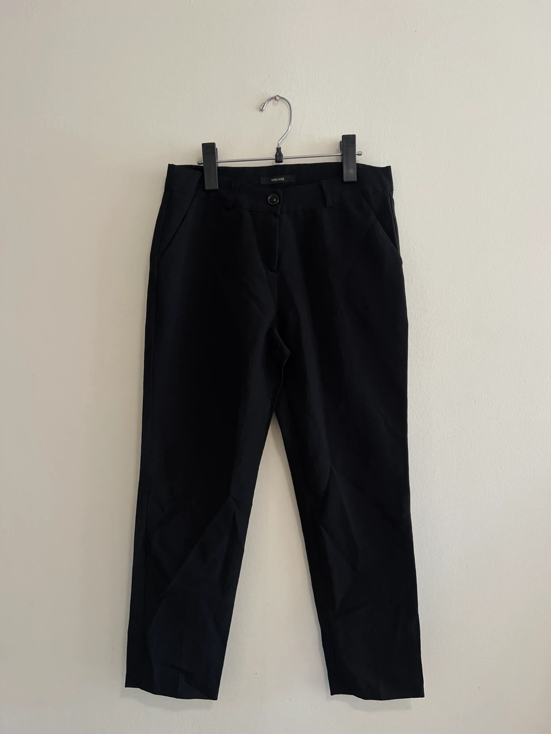 Van Ake black trousers
