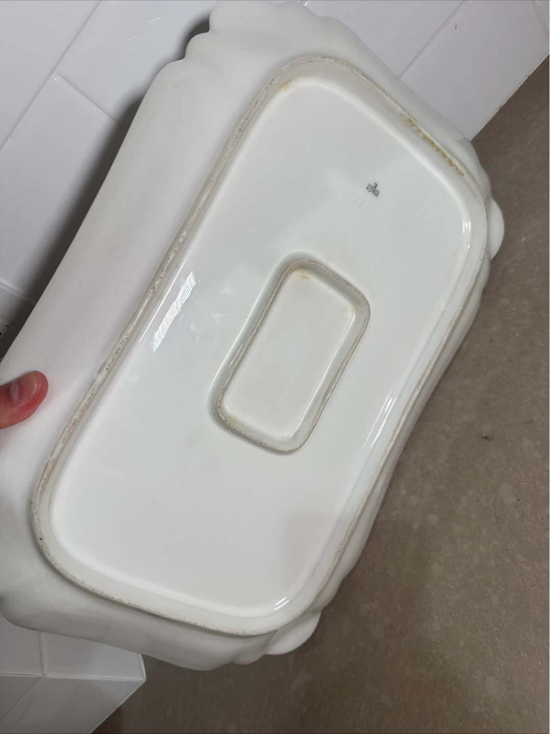 White Serving Platter - photo 3