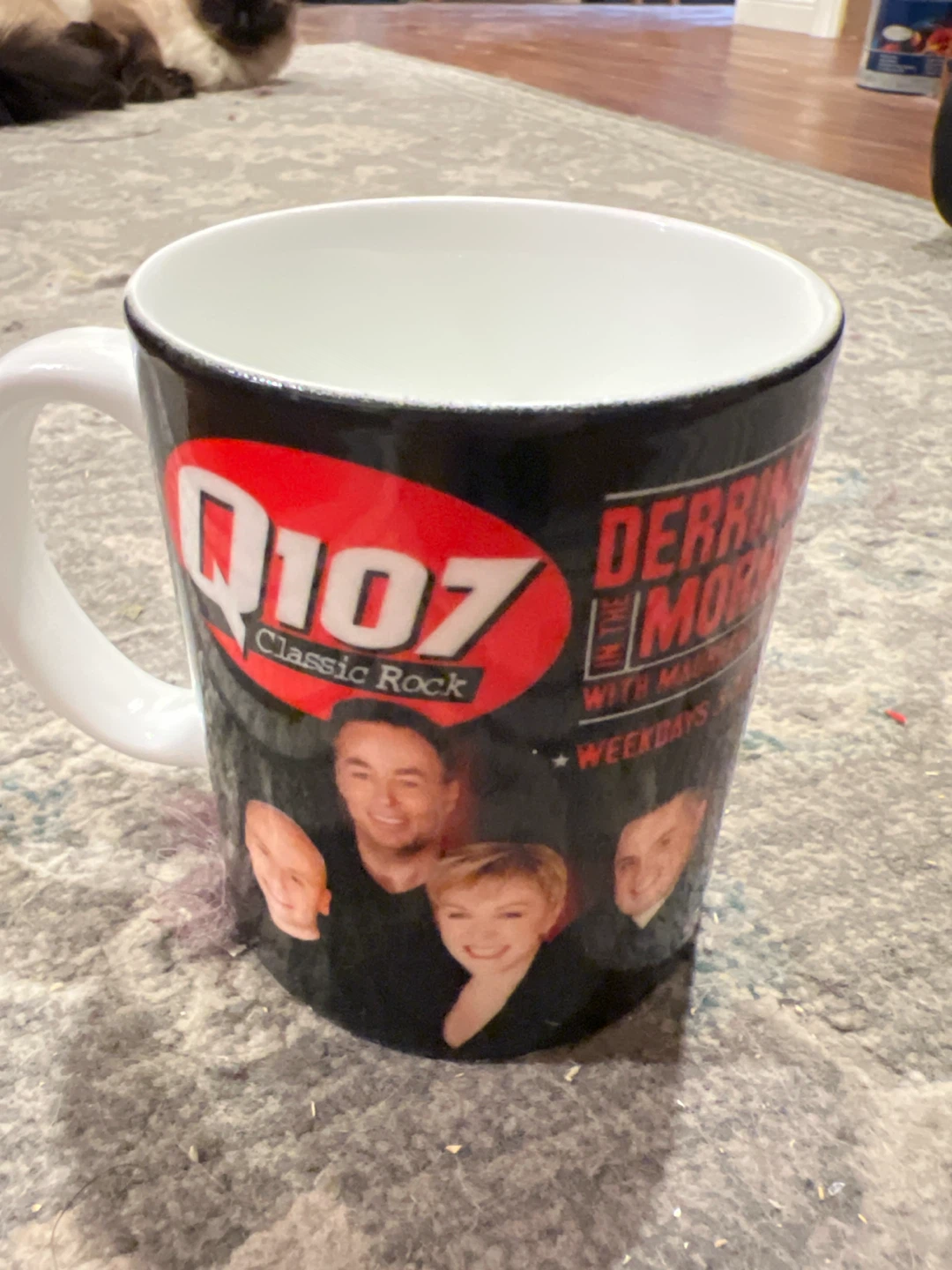 Q107 Classic Rock Derringer in the Morning Mug - photo 2