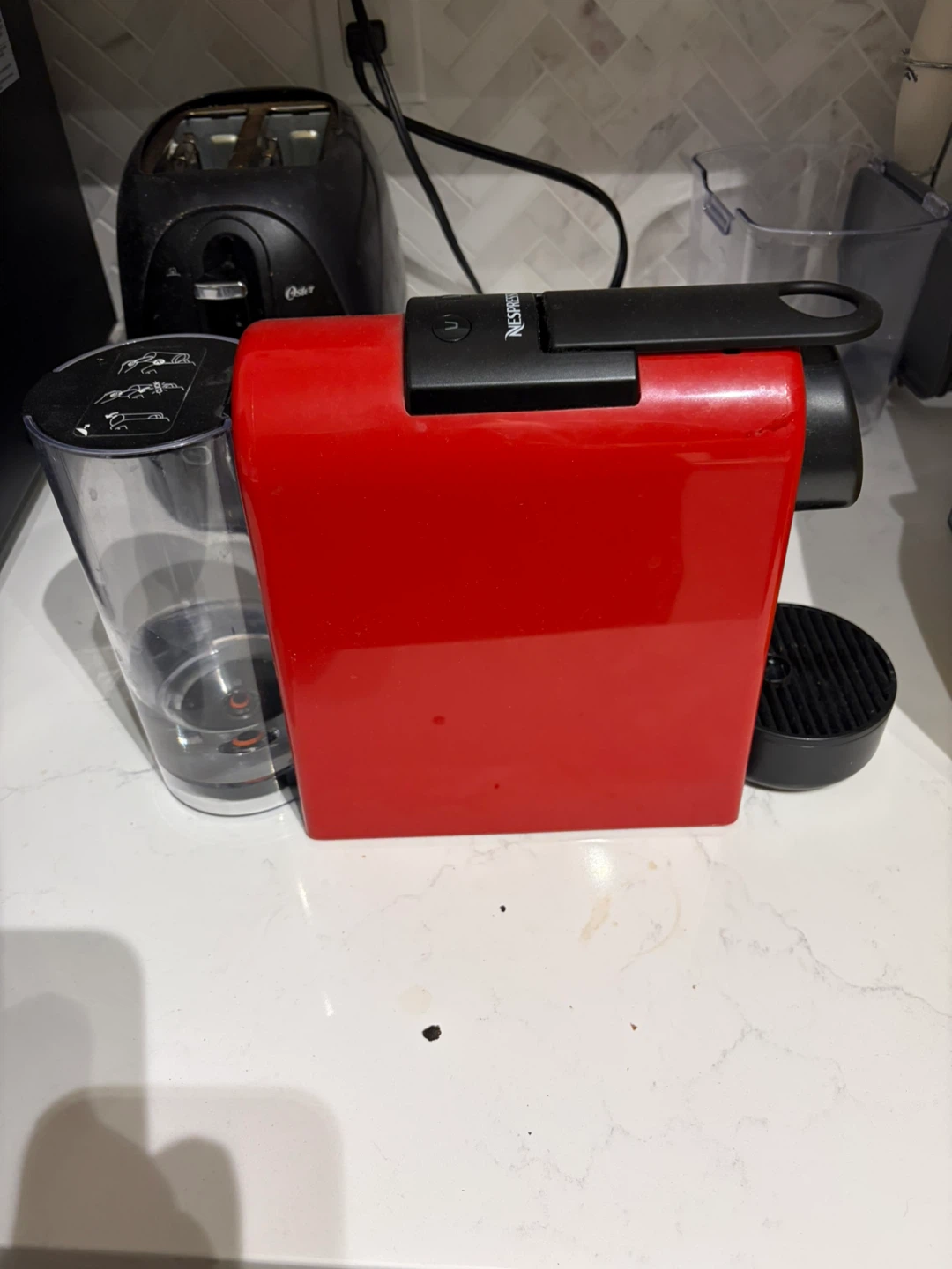 Nespresso Essenza Mini Red Espresso Machine - photo 3
