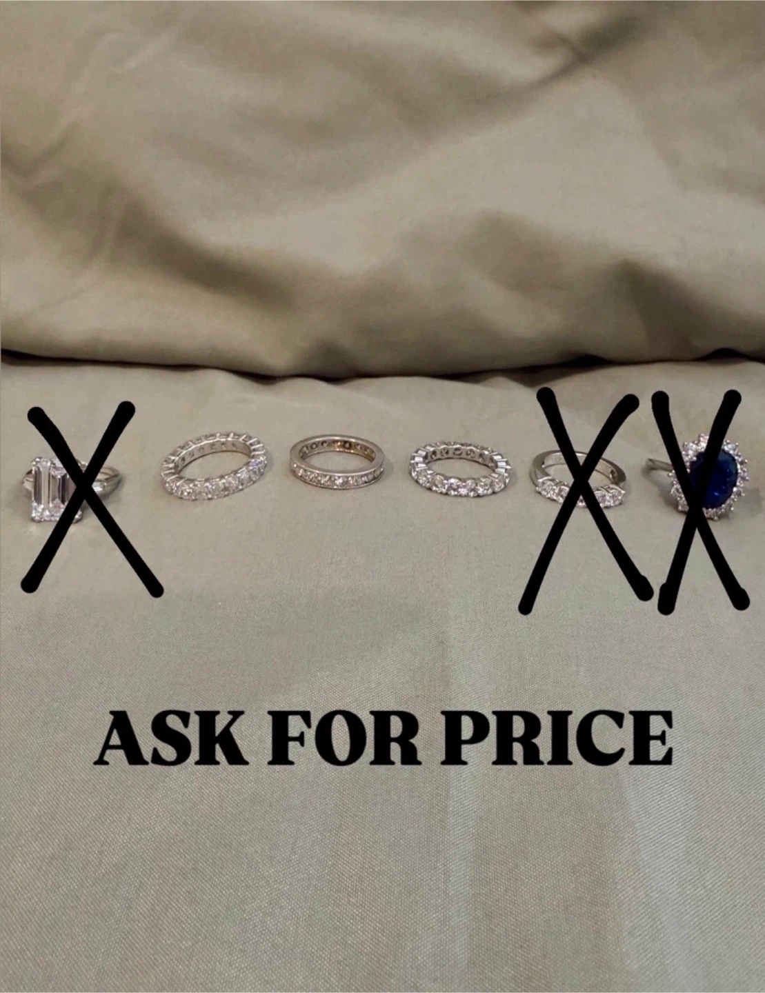 Sterling silver rings