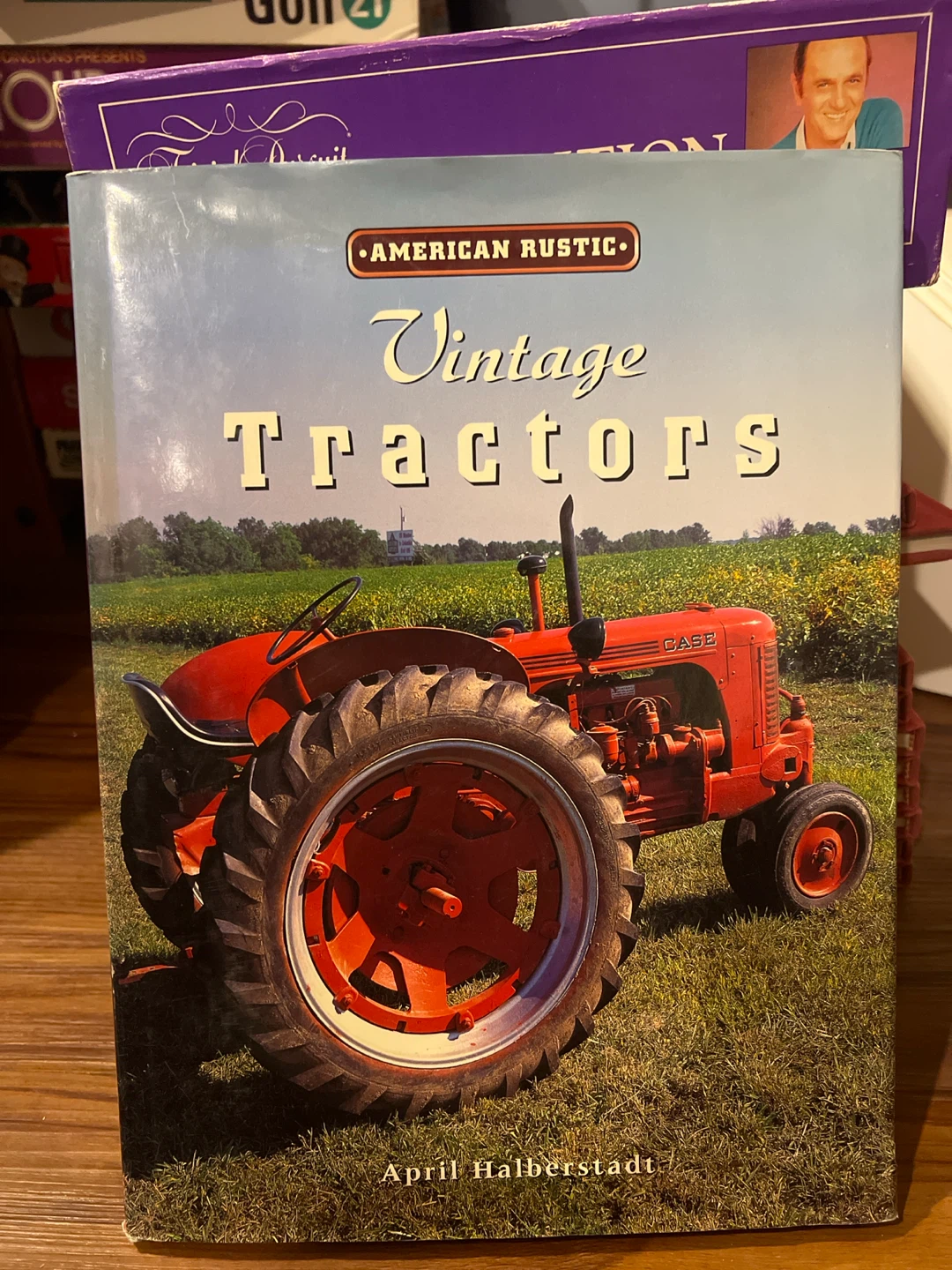 American Rustic Vintage Tractors Book by April Halberstadt