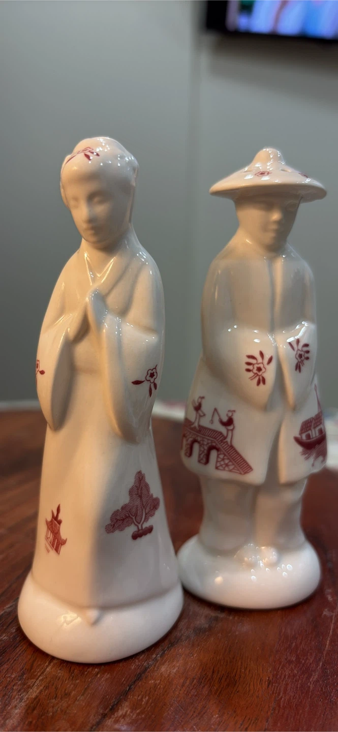 Vintage Ceramic Couple Figurines - photo 3