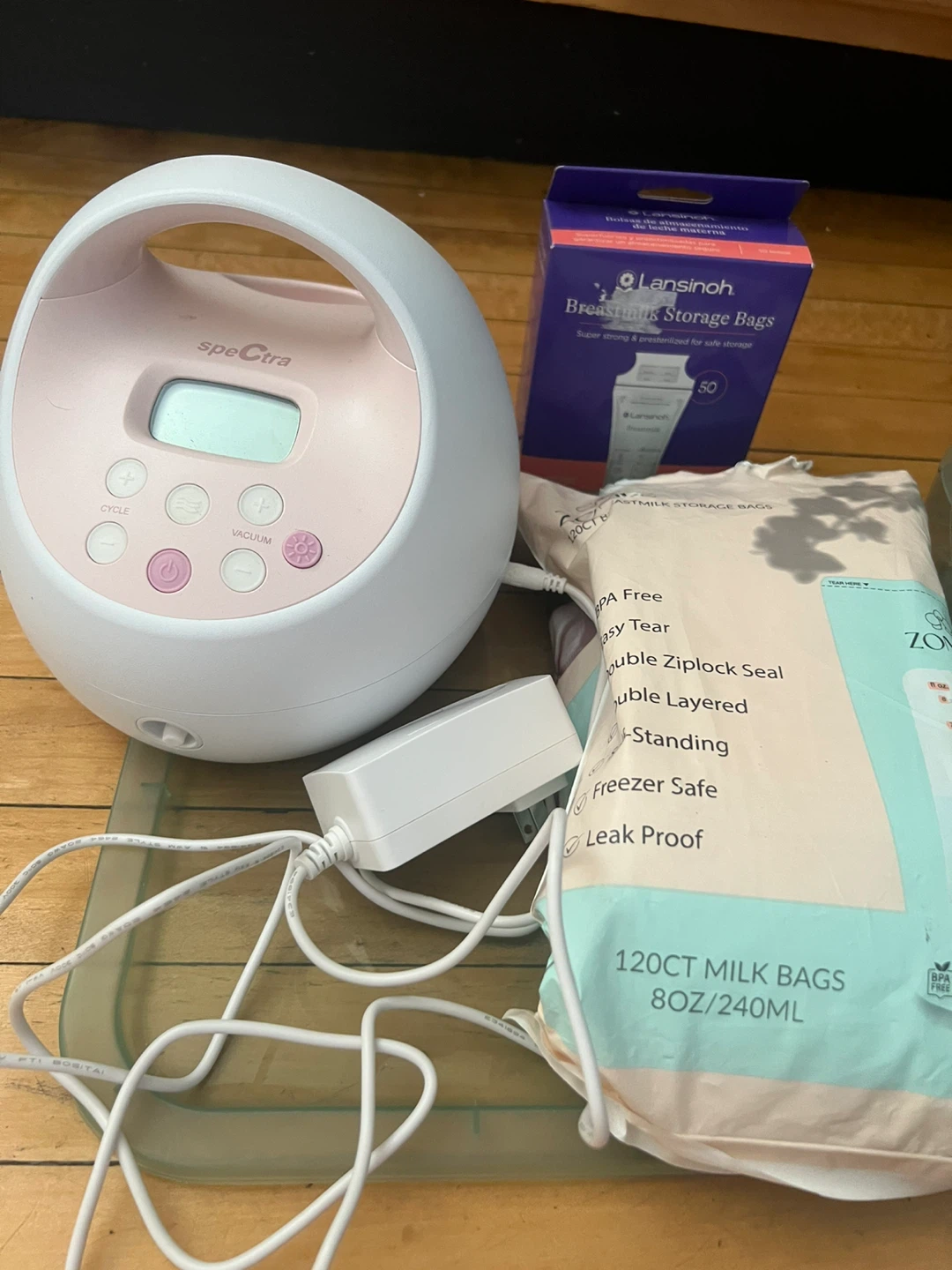 Lansinoh & Zomee Breastmilk Storage Bags