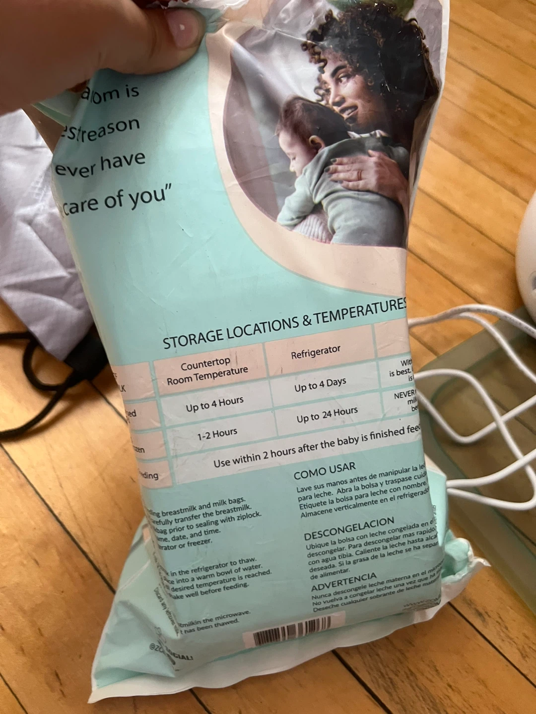 Lansinoh & Zomee Breastmilk Storage Bags - photo 3