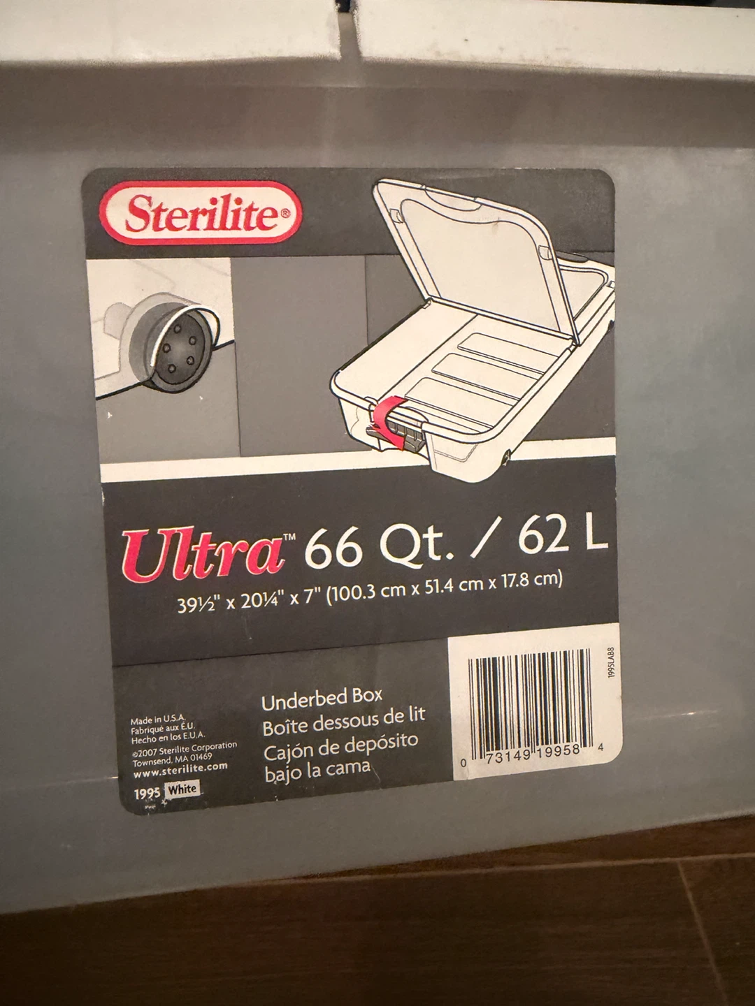 Underbed Box - Sterilite Ultra - photo 3