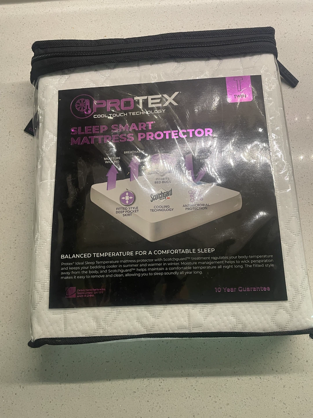 PROTEX Sleep Smart Mattress Protector - Twin