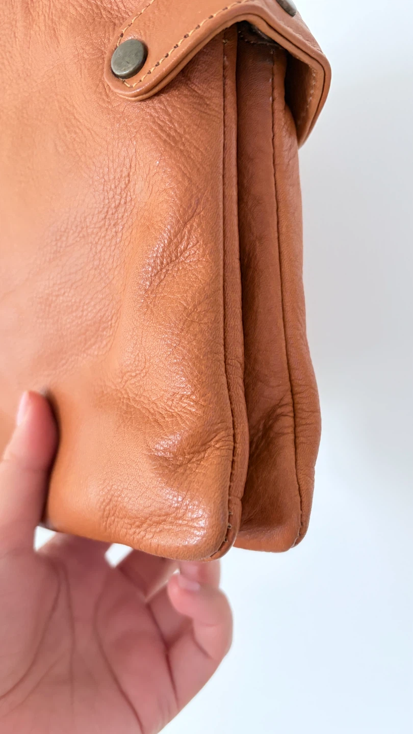 Wanderers tan leather crossbody bag - photo 4