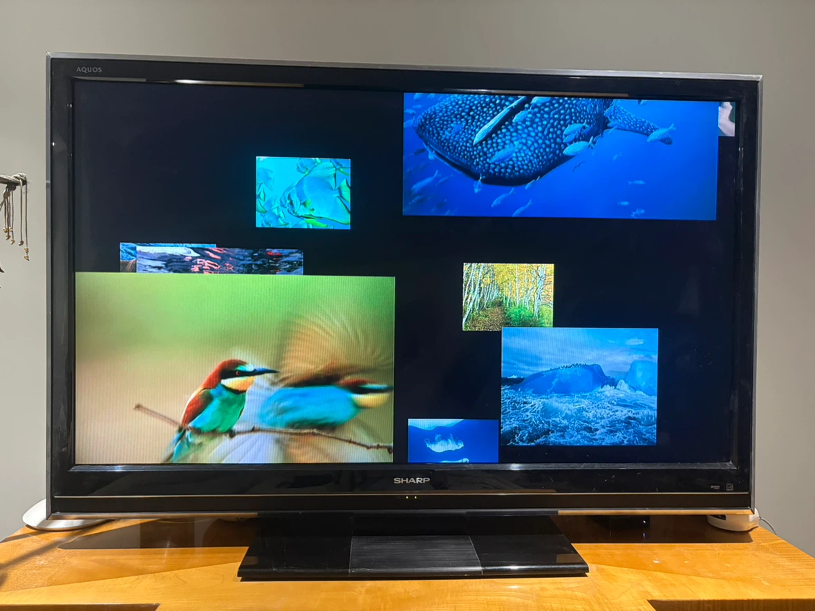 SHARP AQUOS 52” LCD HDTV – LC-52D85U – Great Condition