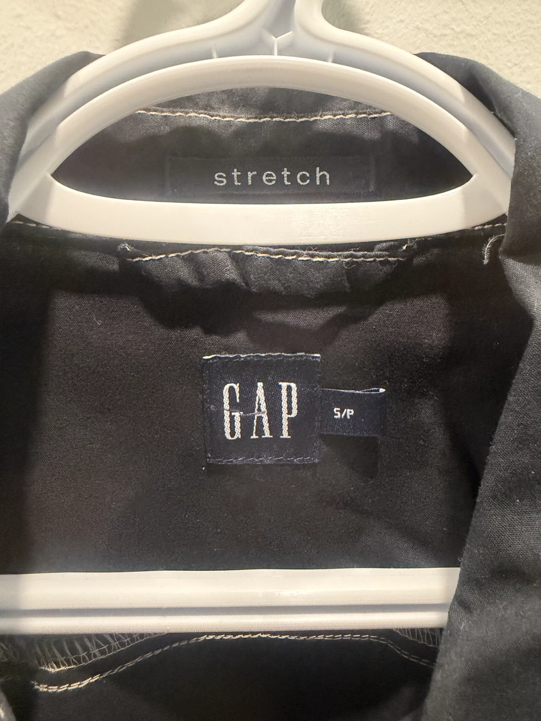 GAP Black Stretch Denim Jacket - photo 3