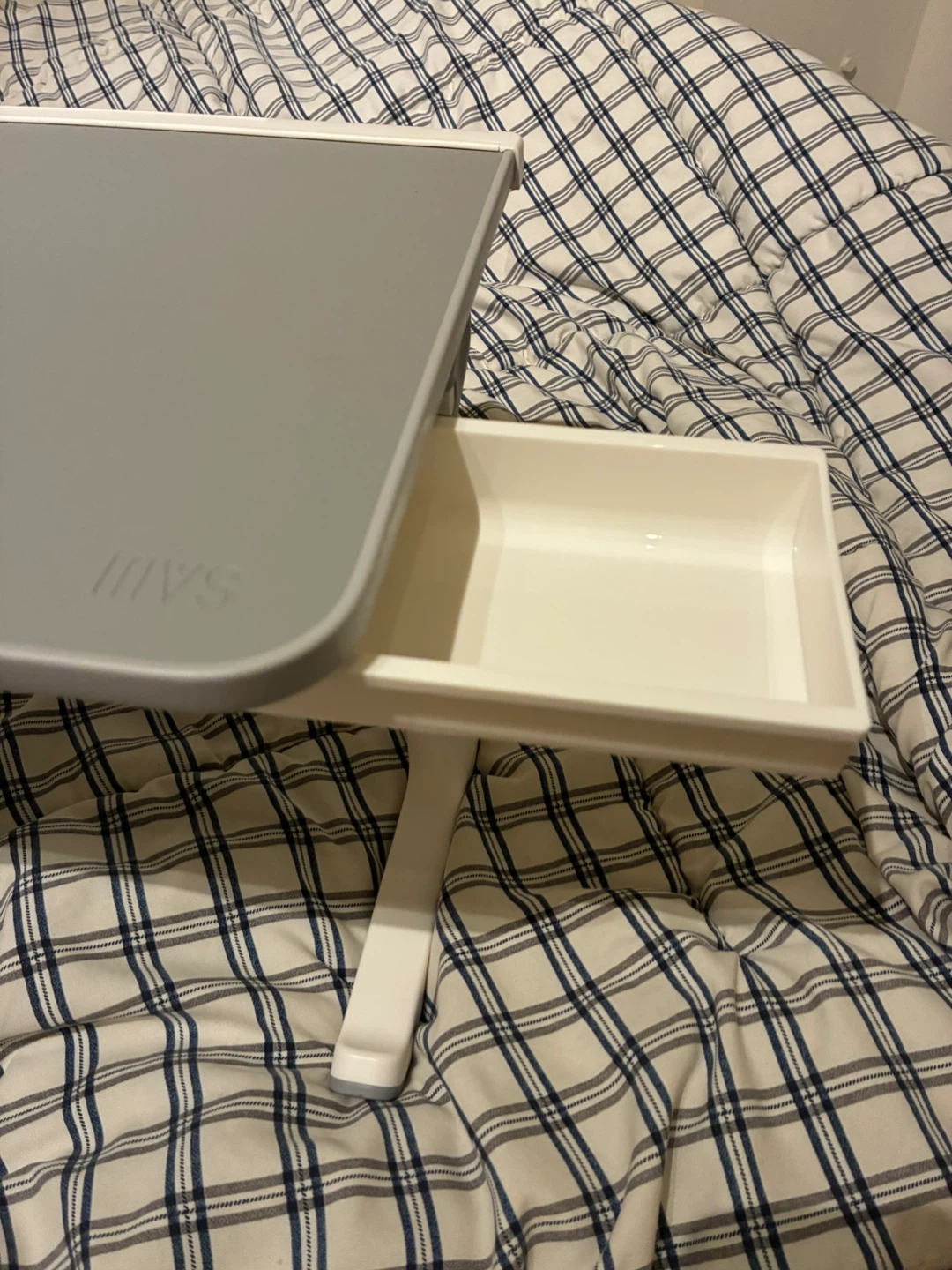 Adjustable Laptop Bed Tray with Drawer - photo 5