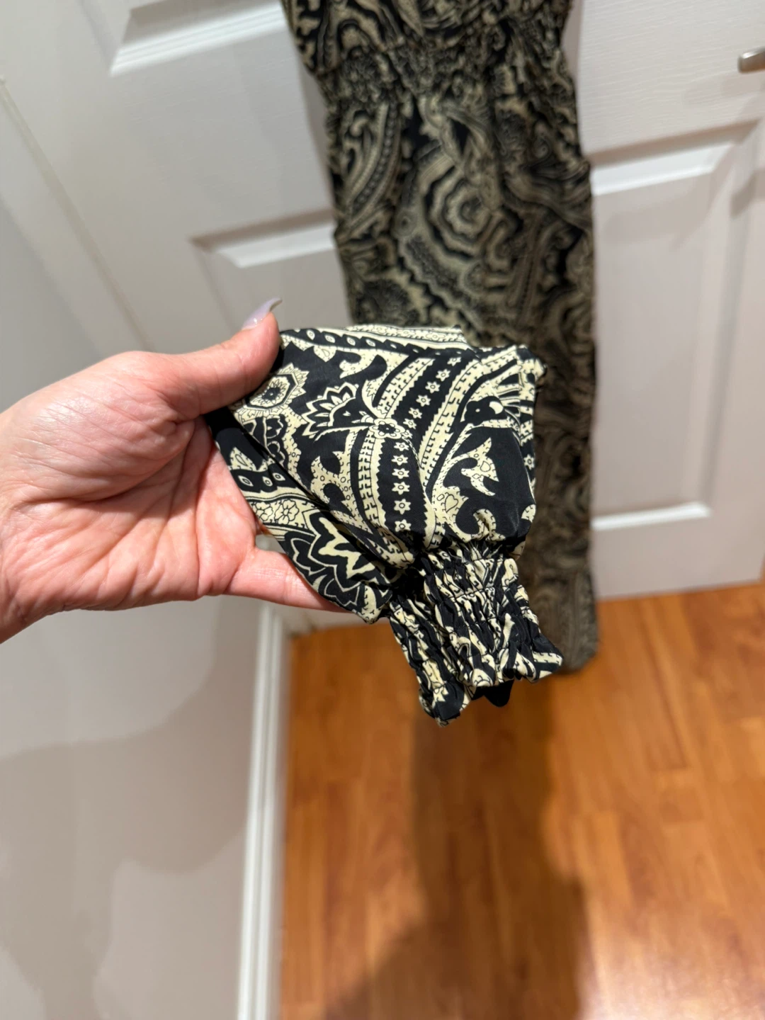 Paisley Print Jumpsuit - photo 4