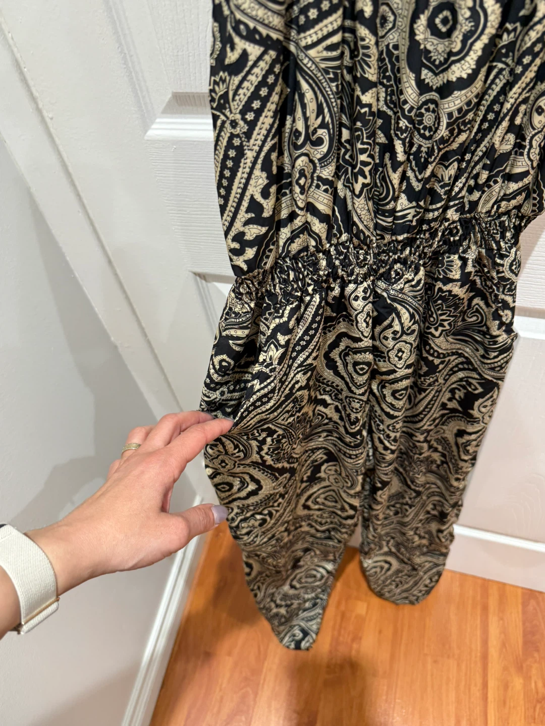 Paisley Print Jumpsuit - photo 5