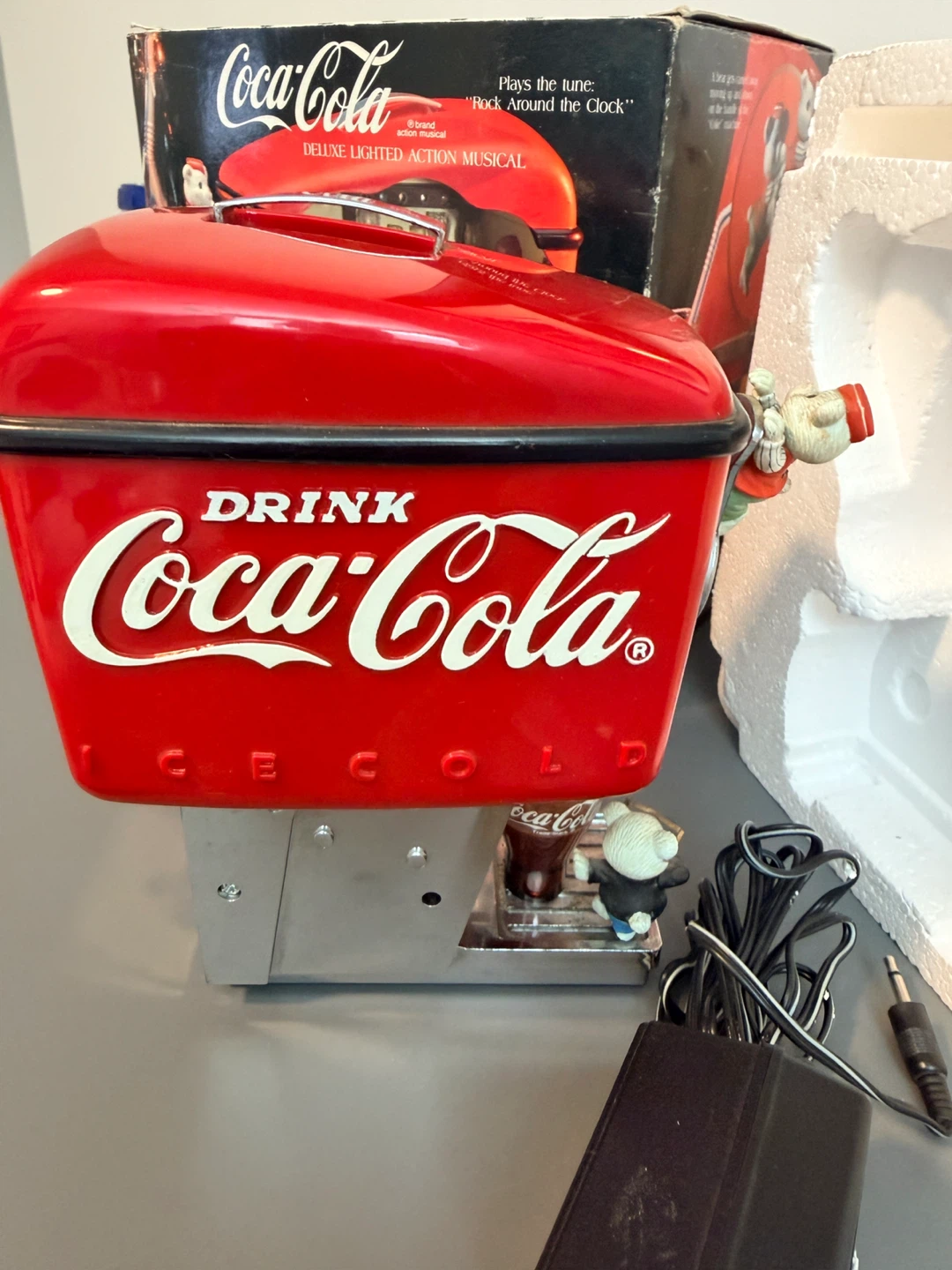 Vintage Coca-Cola Deluxe Lighted Action Musical - photo 5