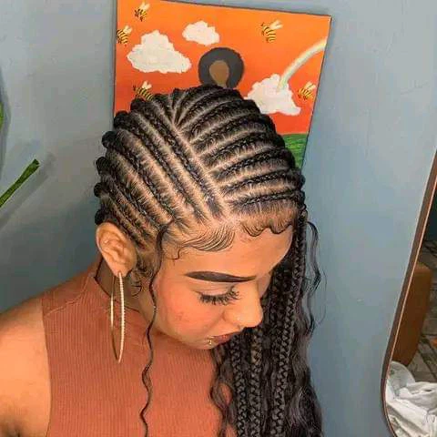 Braids and cornrows