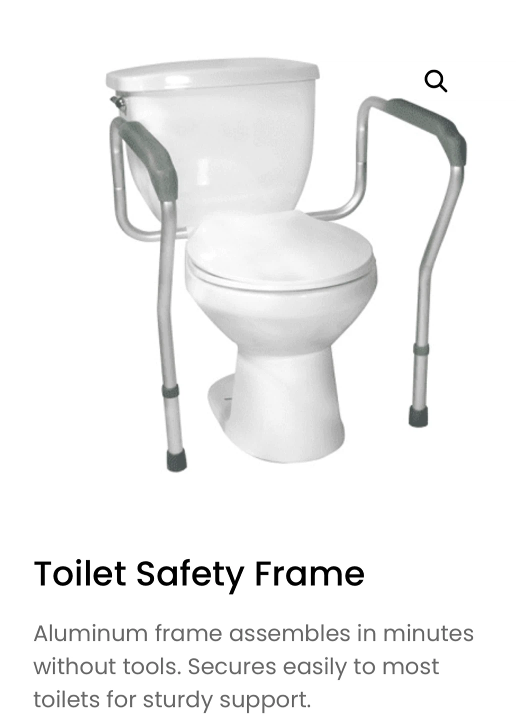Toilet Safety Frame