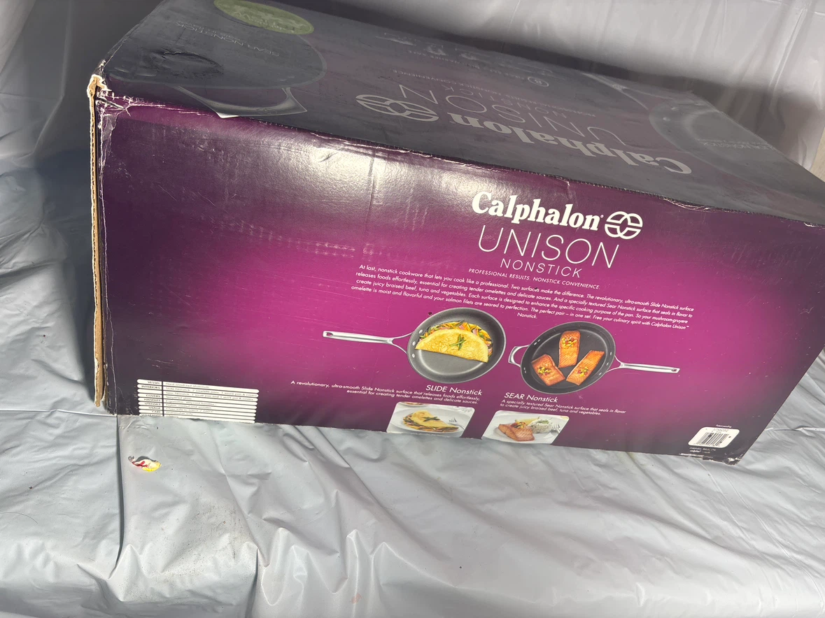 Calphalon Unison Nonstick 8 Piece Cookware Set - photo 2