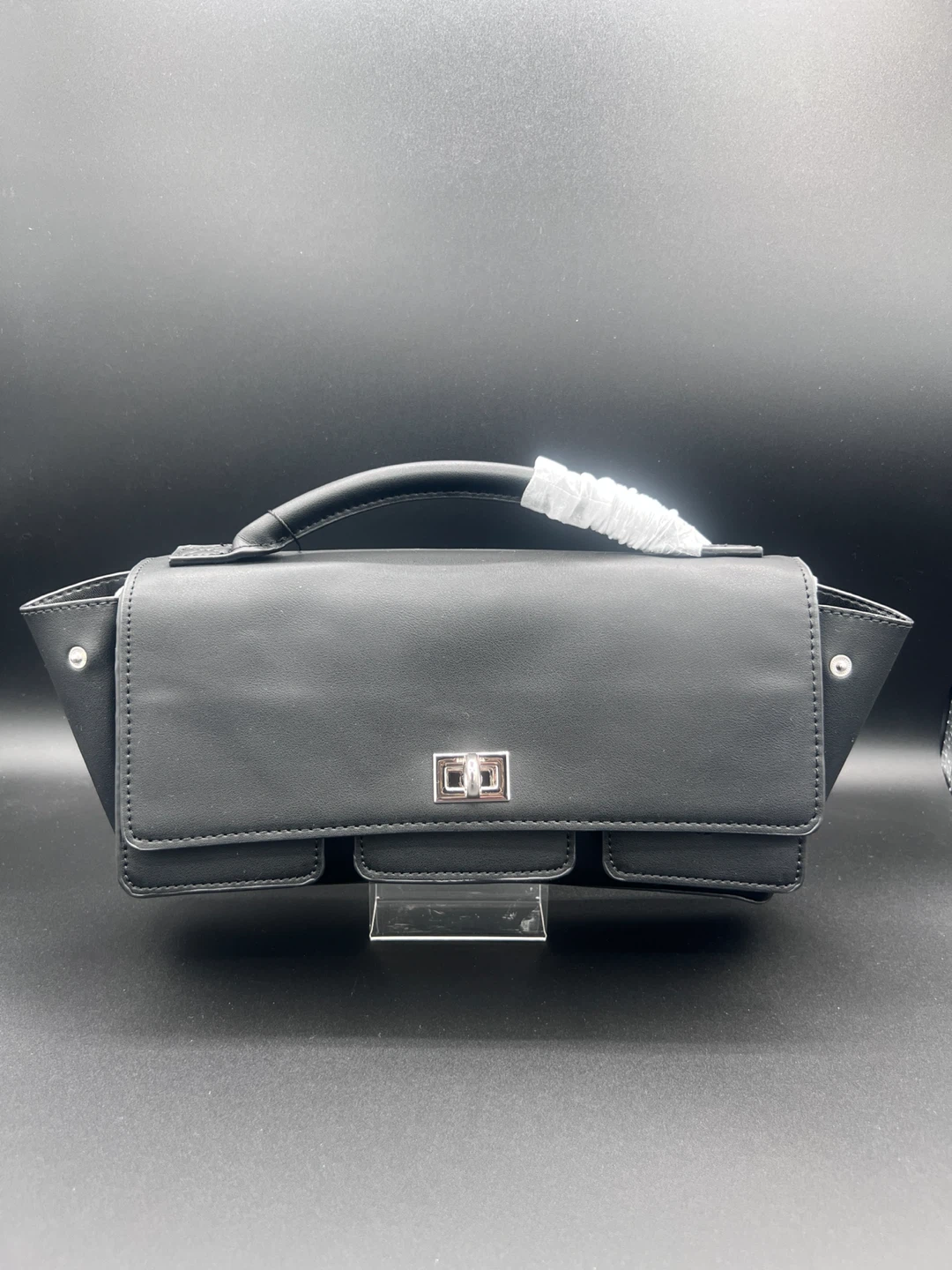 Balenciaga Paris Grey Leather Shoulder Bag - photo 3