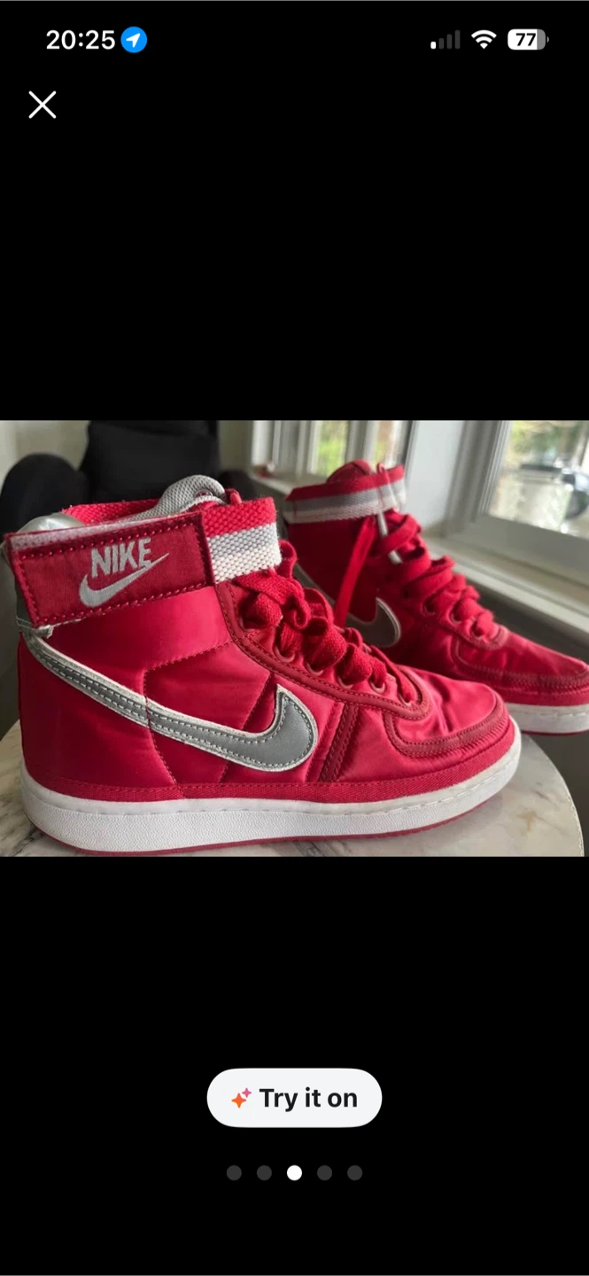 Nike Red High-Top Sneakers - photo 3