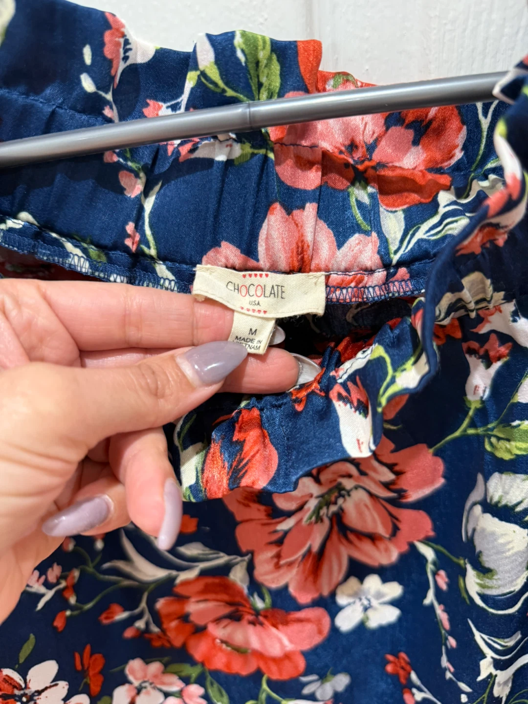 Floral Off-the-Shoulder Top - Size M - photo 2