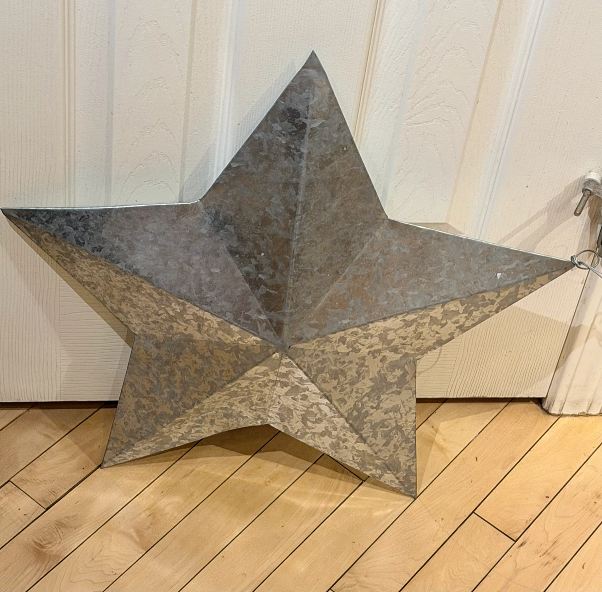 Galvanized Metal Star Decor - photo 2