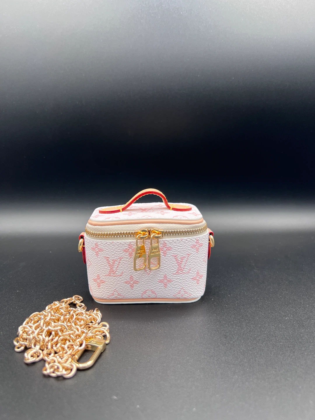 Louis Vuitton Vanity Case Pouch with Chain