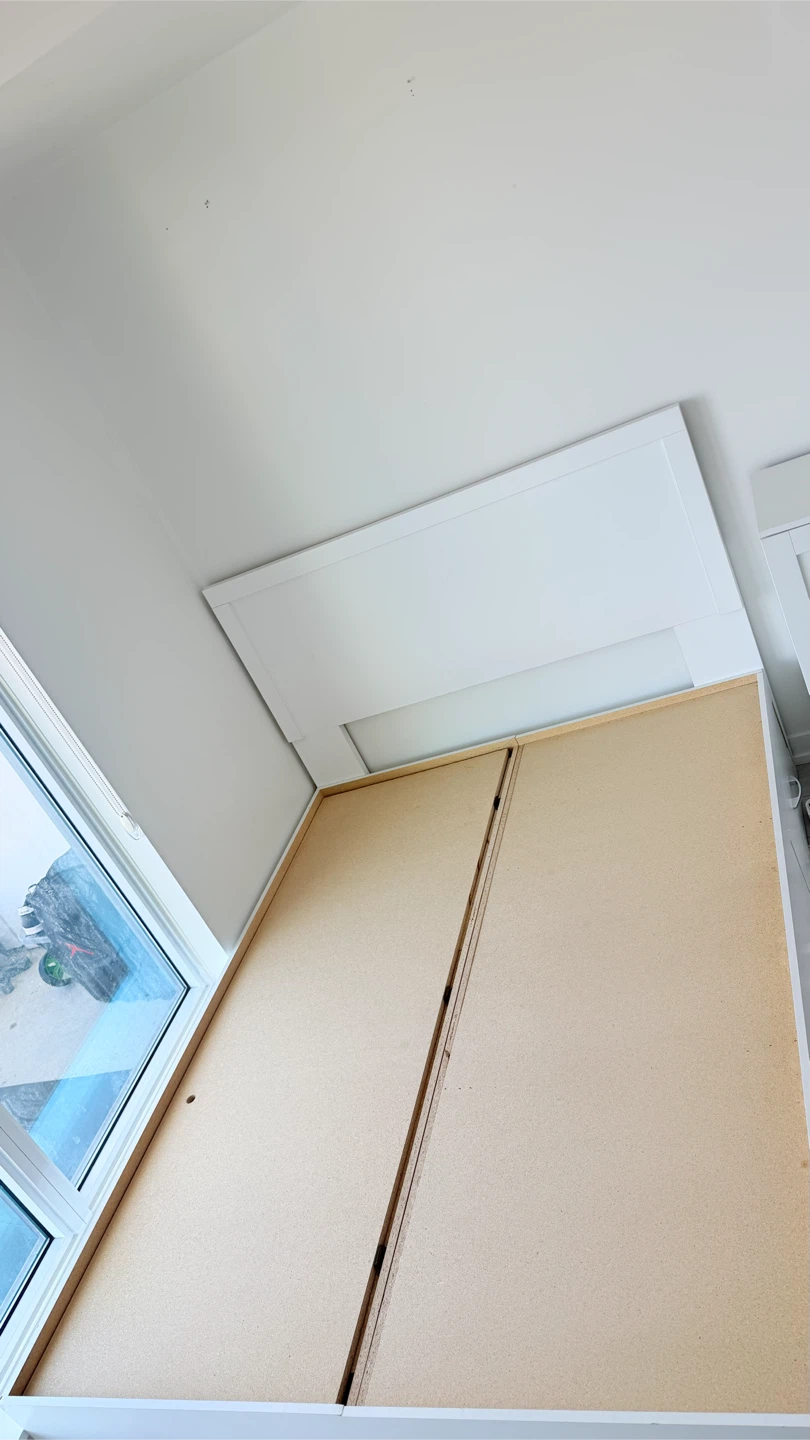 White Bed Frame with Storage Drawers - photo 3