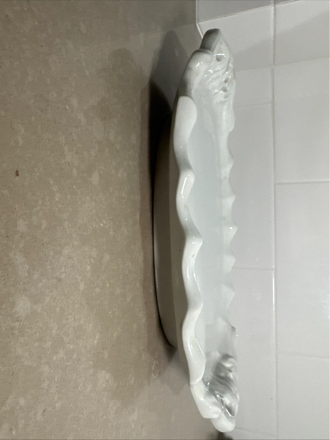 Red-Cuff China Serving Platter - photo 2