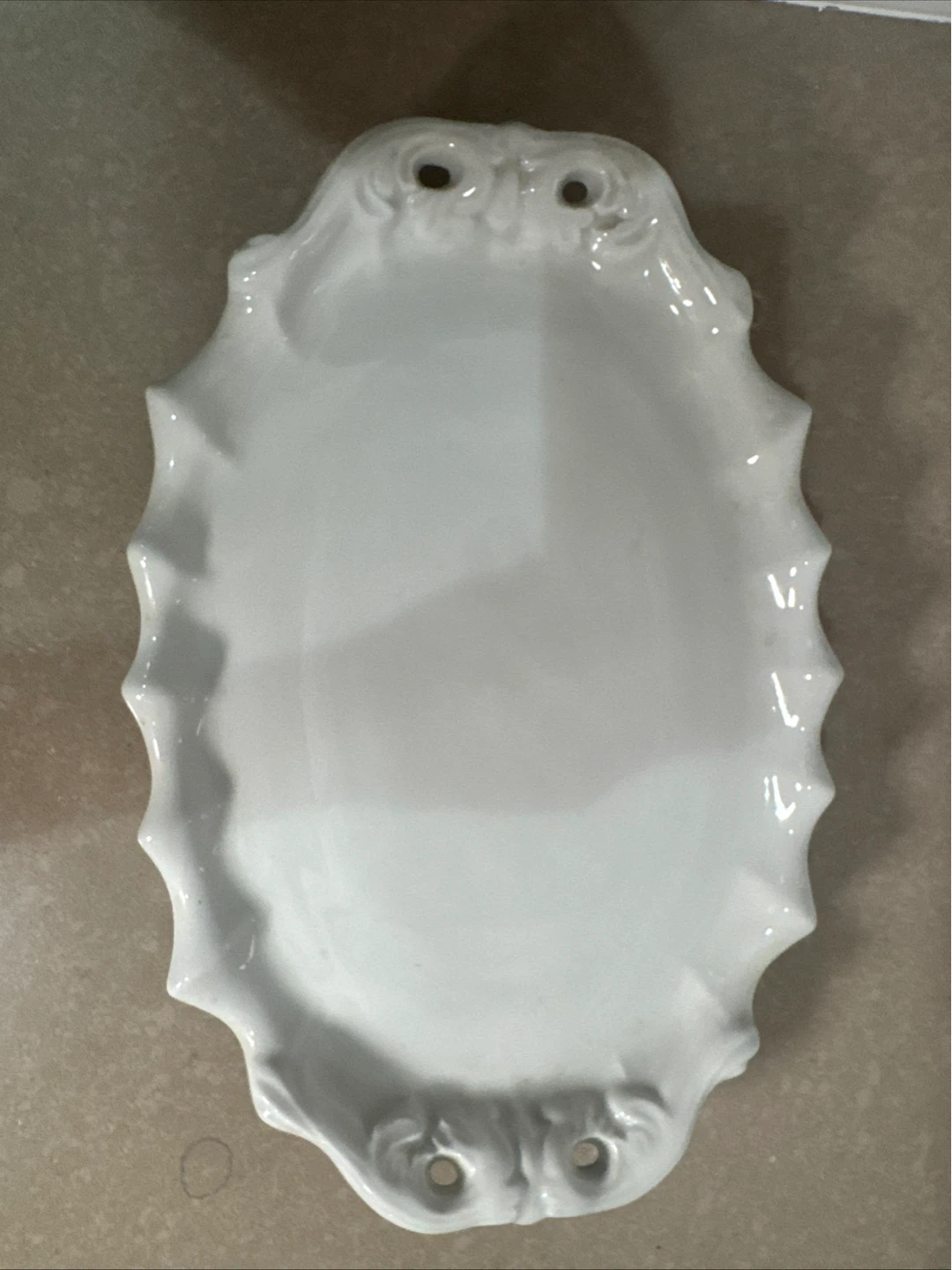 Red-Cuff China Serving Platter - photo 3