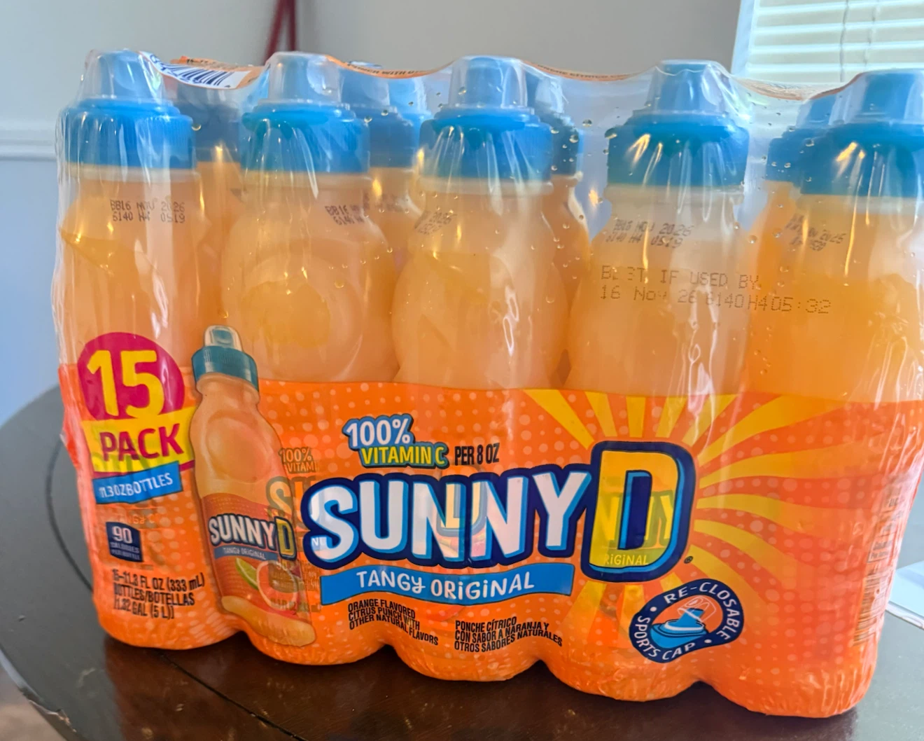 SunnyD Tangy Original Orange Drink - 15 Pack