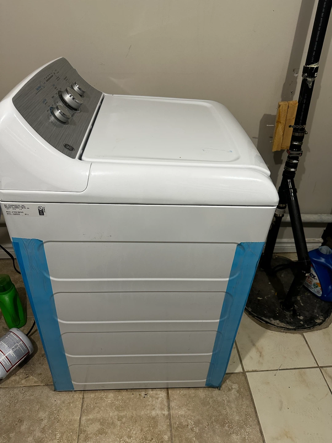 GE Top Load Washing Machine - photo 2