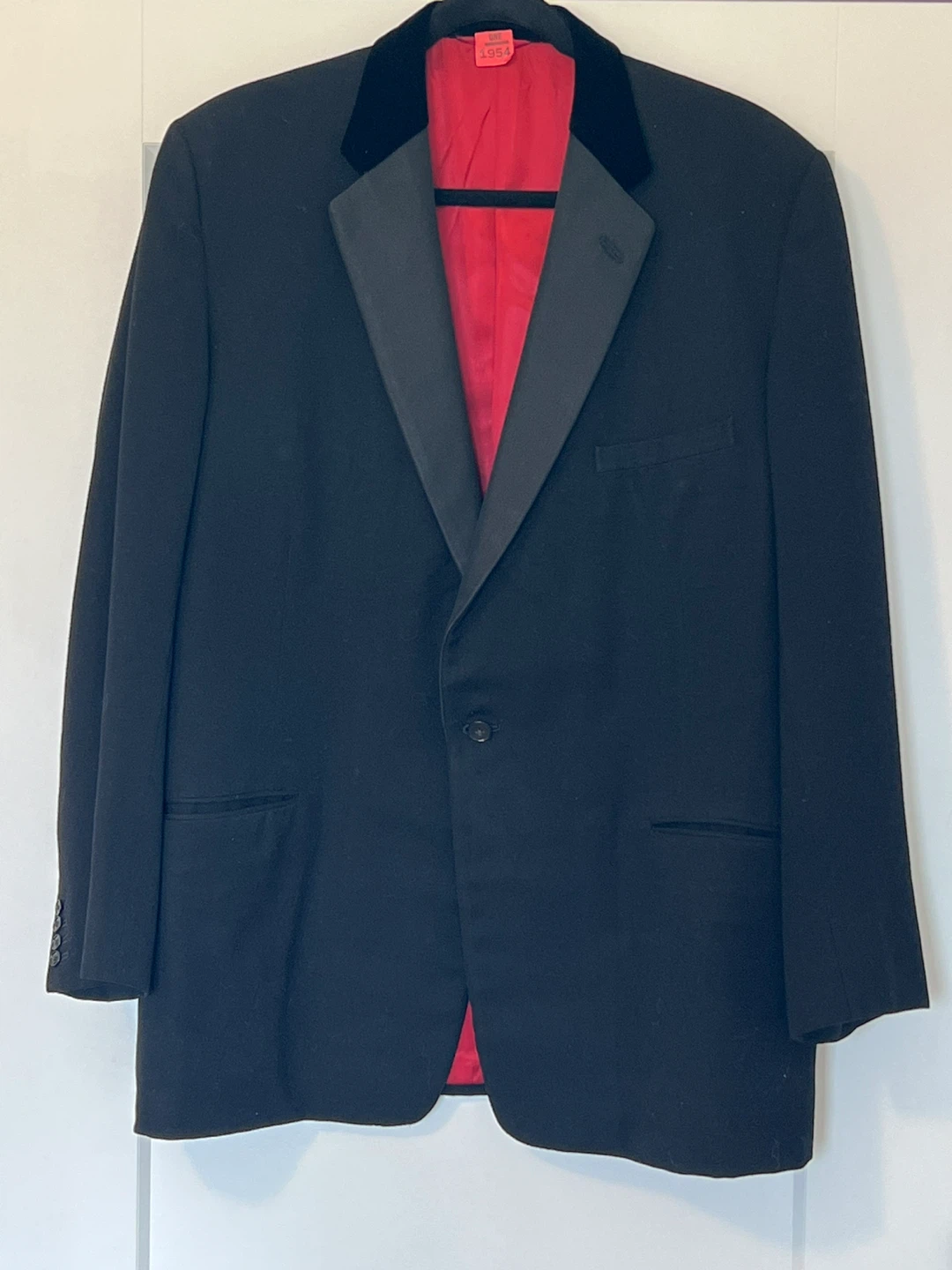 Black Velvet Collar Tuxedo Jacket