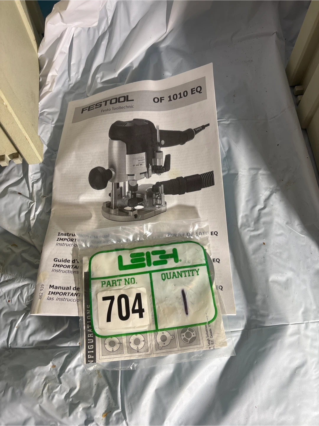 Festool OF 1010 EQ-Plus Router - photo 3