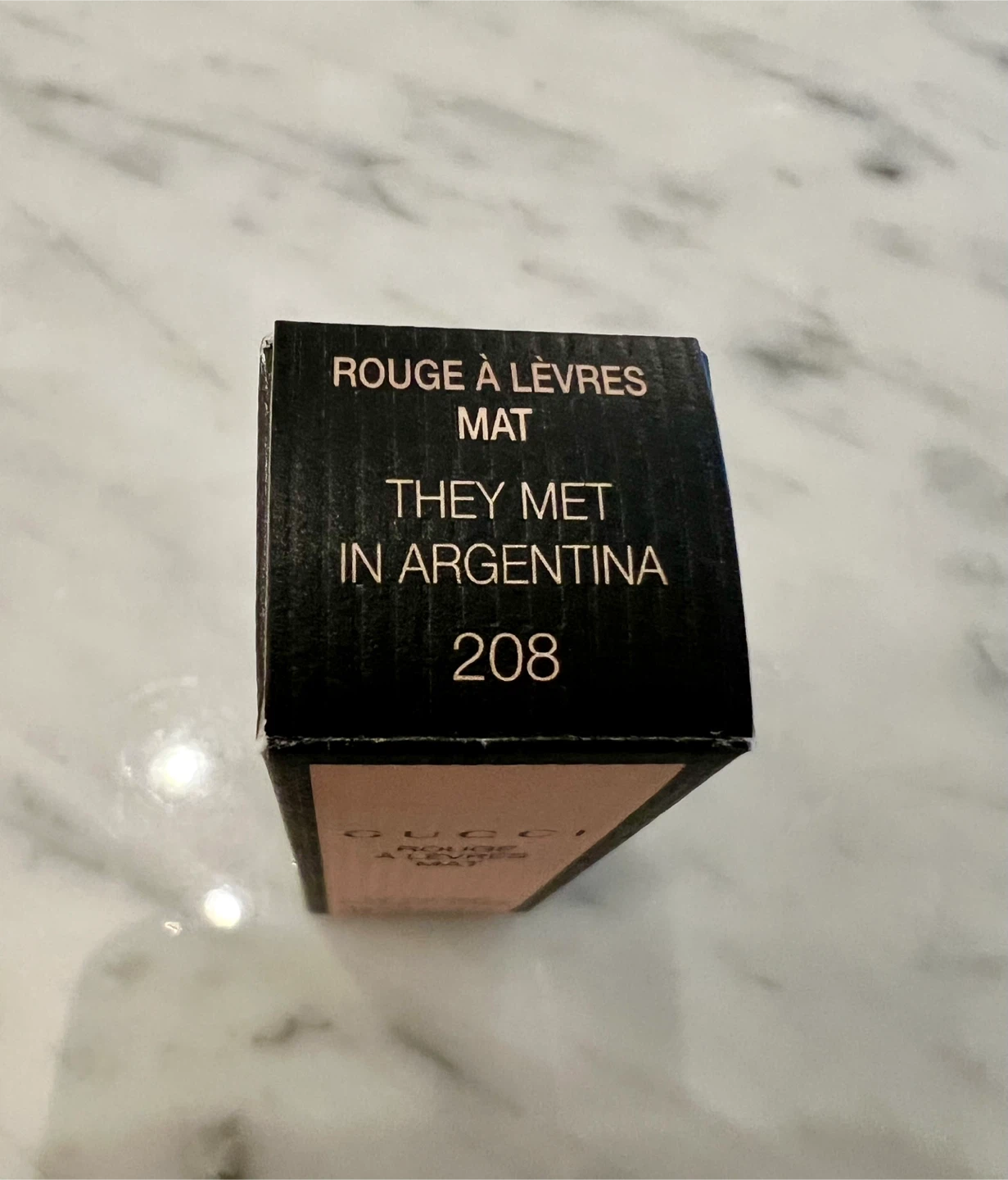 New GUCCI Rouge A Levres Matte Lipstick in 208 & 25 mini - photo 2