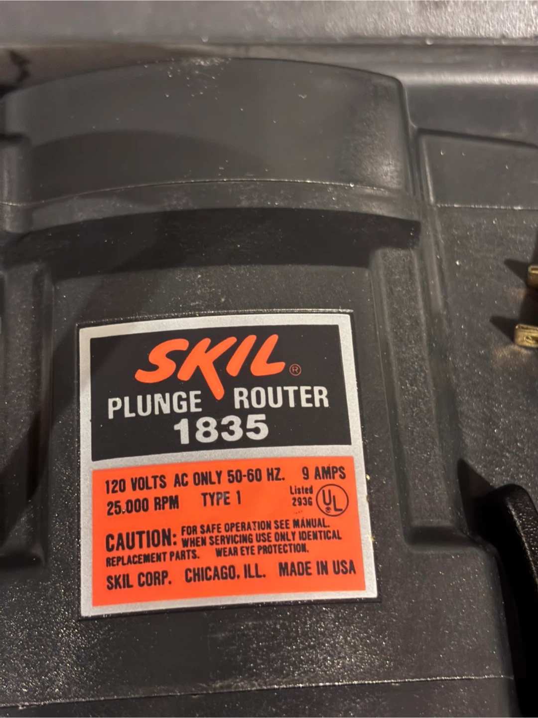 SKIL Plunge Router 1835 with Case - photo 2