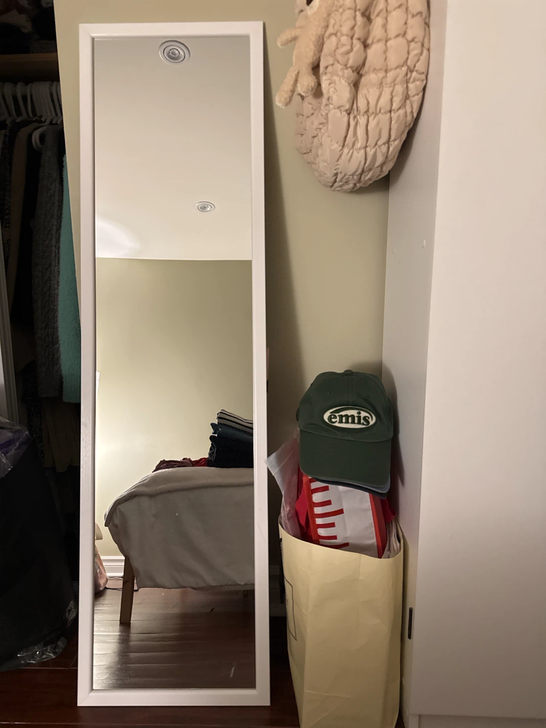 White Full Length Mirror