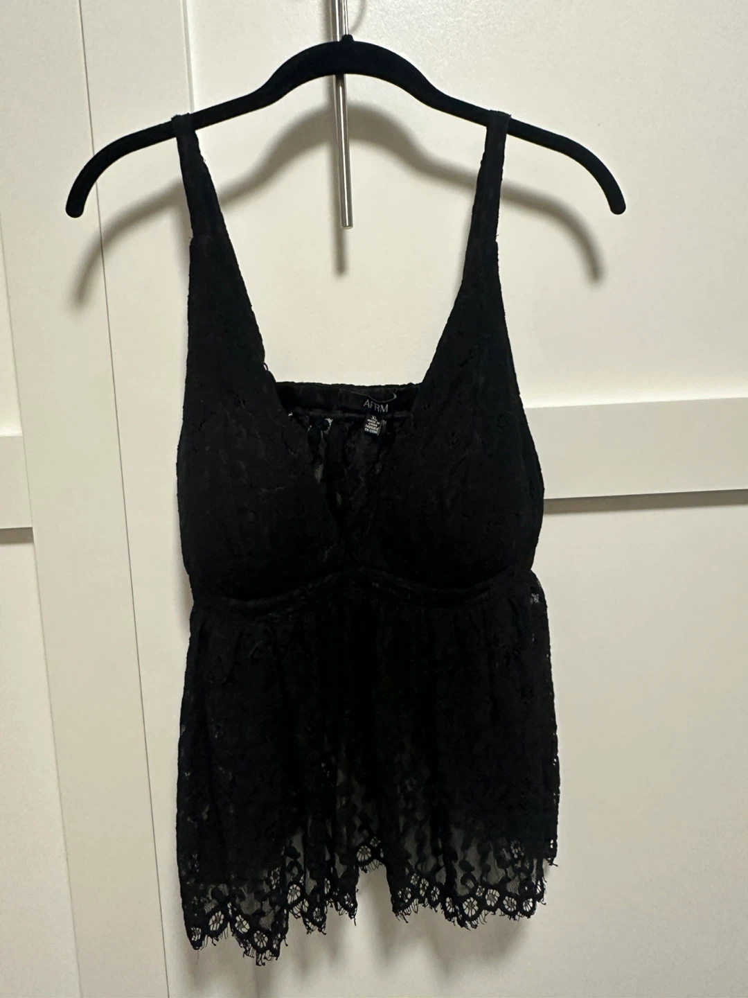Apt. 9 Black Lace Camisole Top