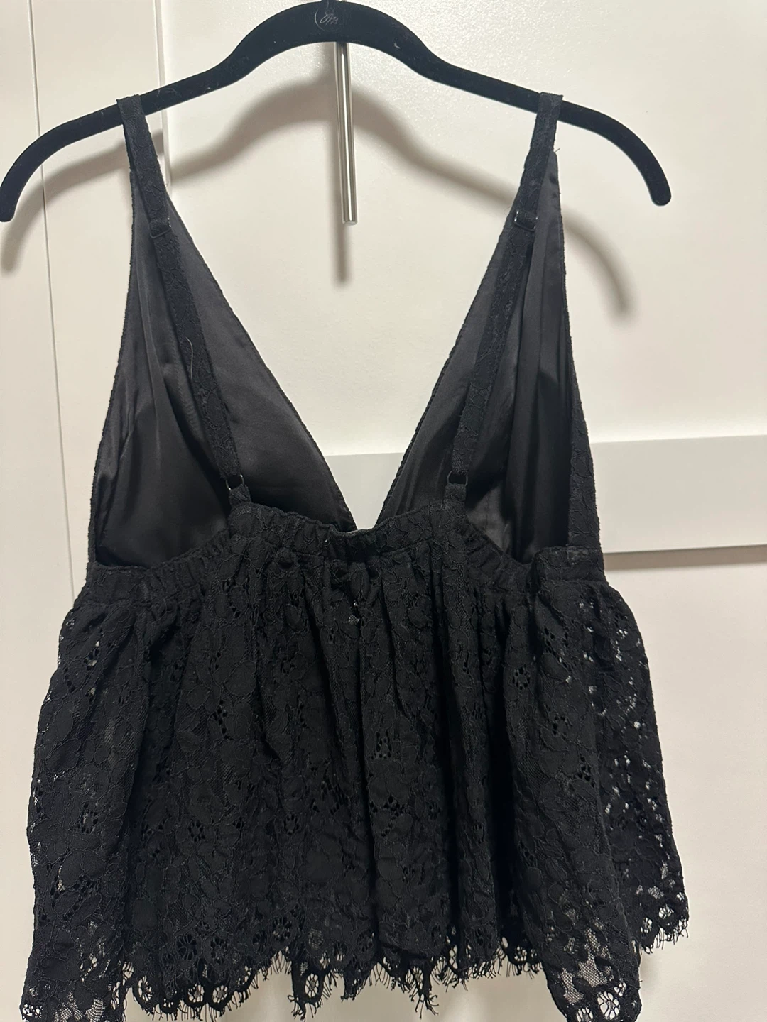 Apt. 9 Black Lace Camisole Top - photo 3