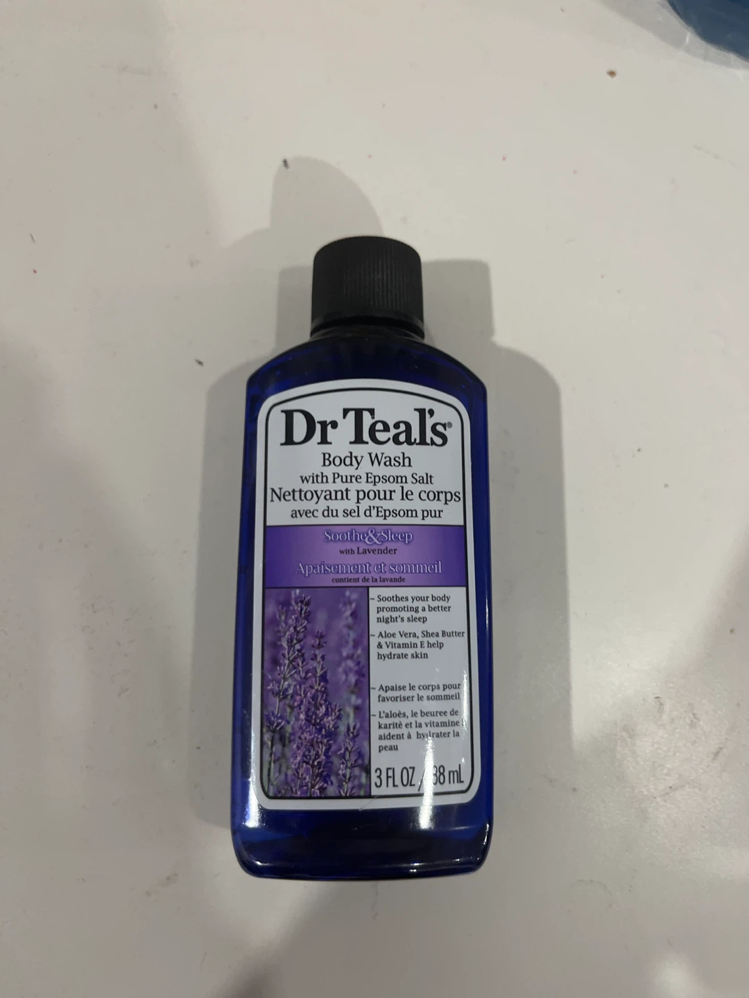 Dr Teal's Soothe & Sleep Body Wash with Lavender - 3 FL OZ