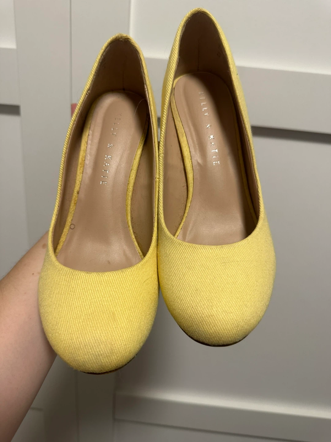 Yellow HELLY & KATE Heels Size Unknown - photo 4