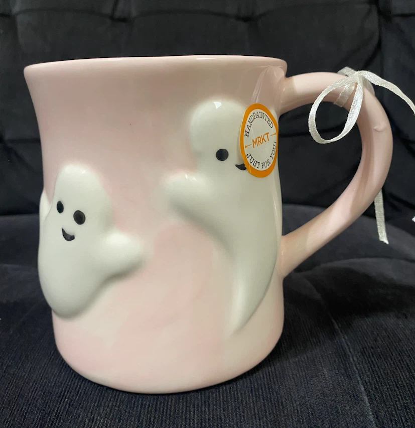 MRKT Finds Hand-Painted Ghost Mug