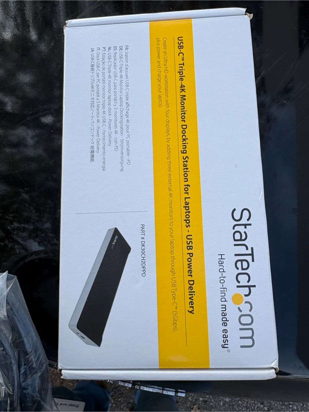StarTech USB-C Triple-4K Monitor Docking Station