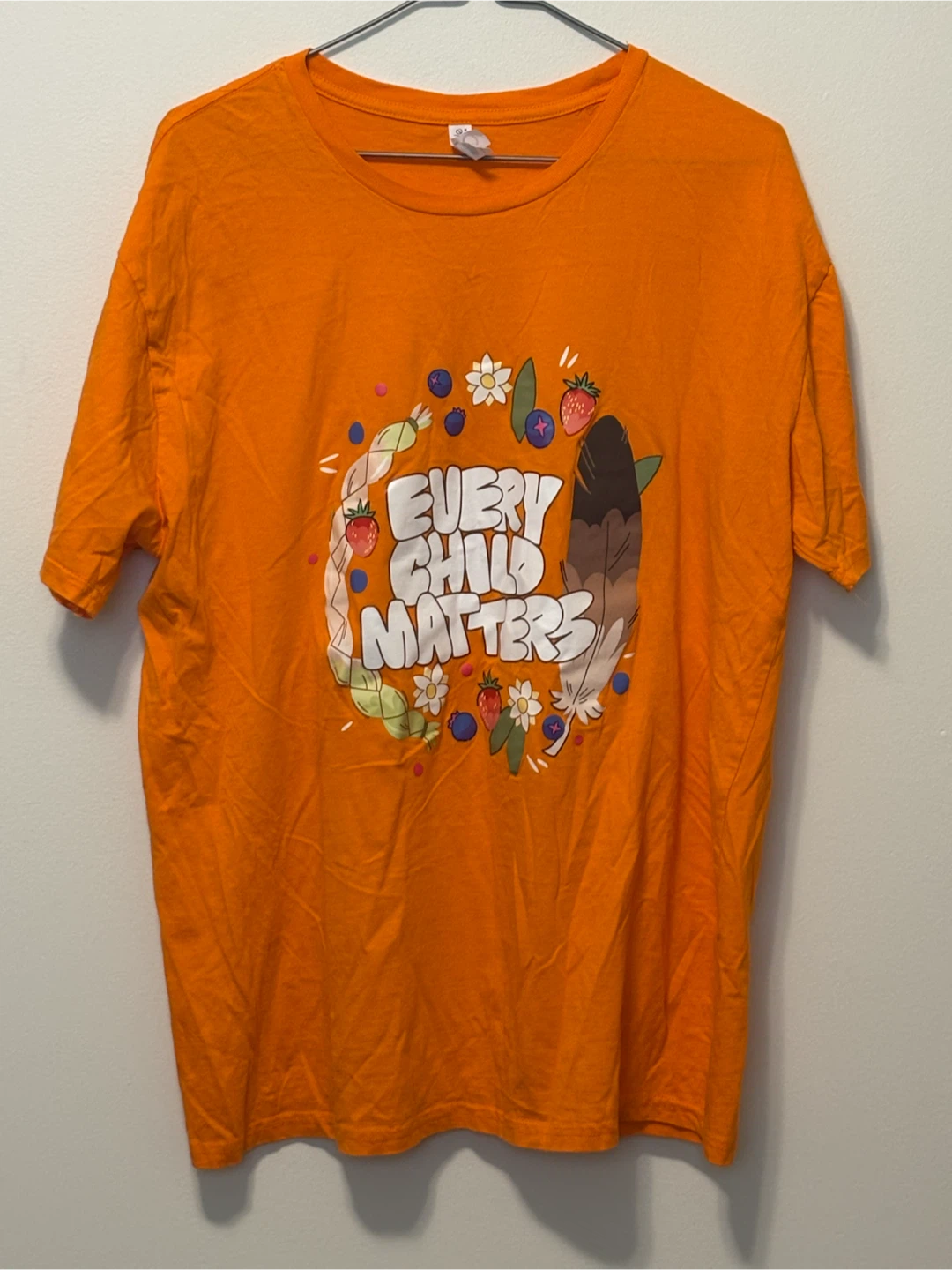 Circle Clothing Orange Every Child Matters T-Shirt XL