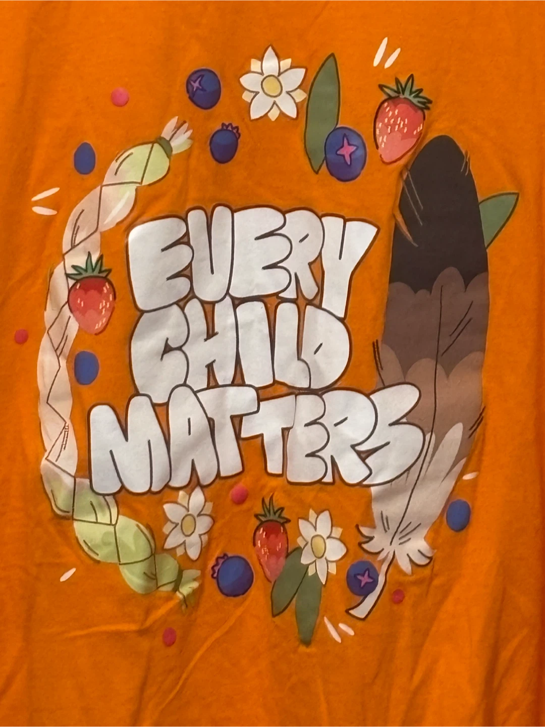 Circle Clothing Orange Every Child Matters T-Shirt XL - photo 2