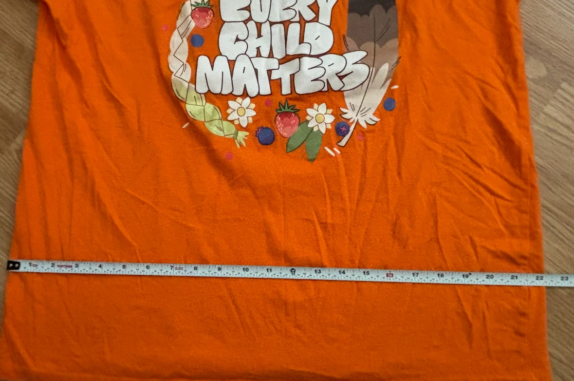 Circle Clothing Orange Every Child Matters T-Shirt XL - photo 5